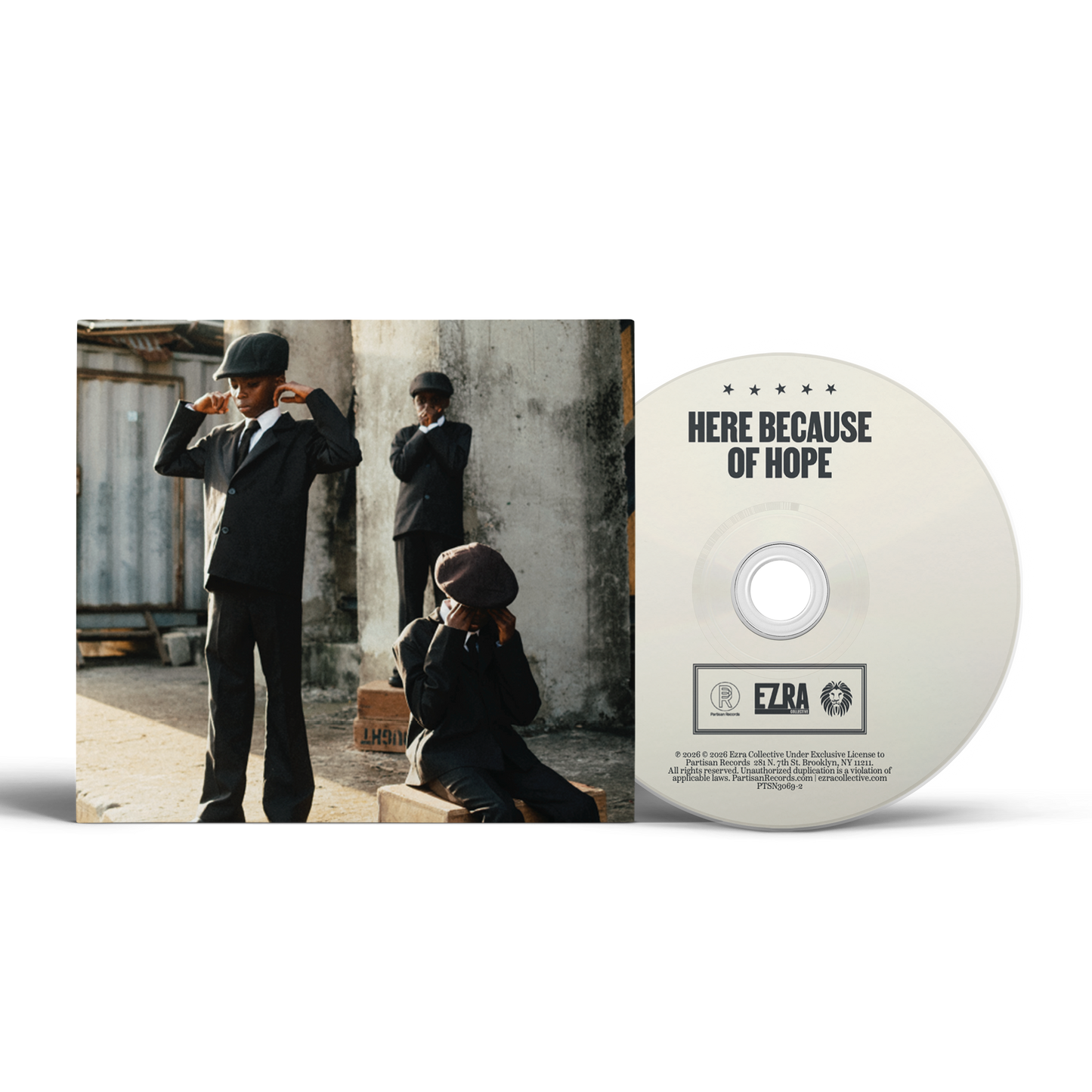 Here Because Of Hope Standard CD