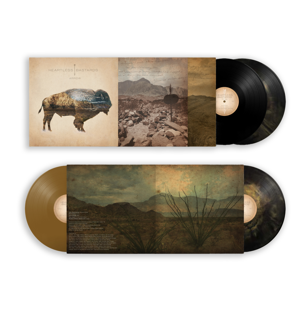 Arrow Black & Gold Vinyl