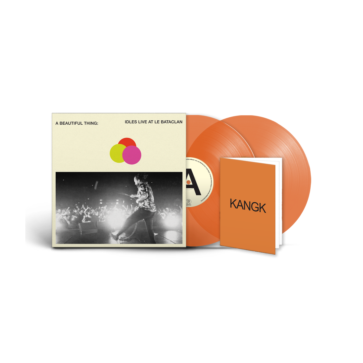 A Beautiful Thing: IDLES Live at Le Bataclan Orange Clear Vinyl