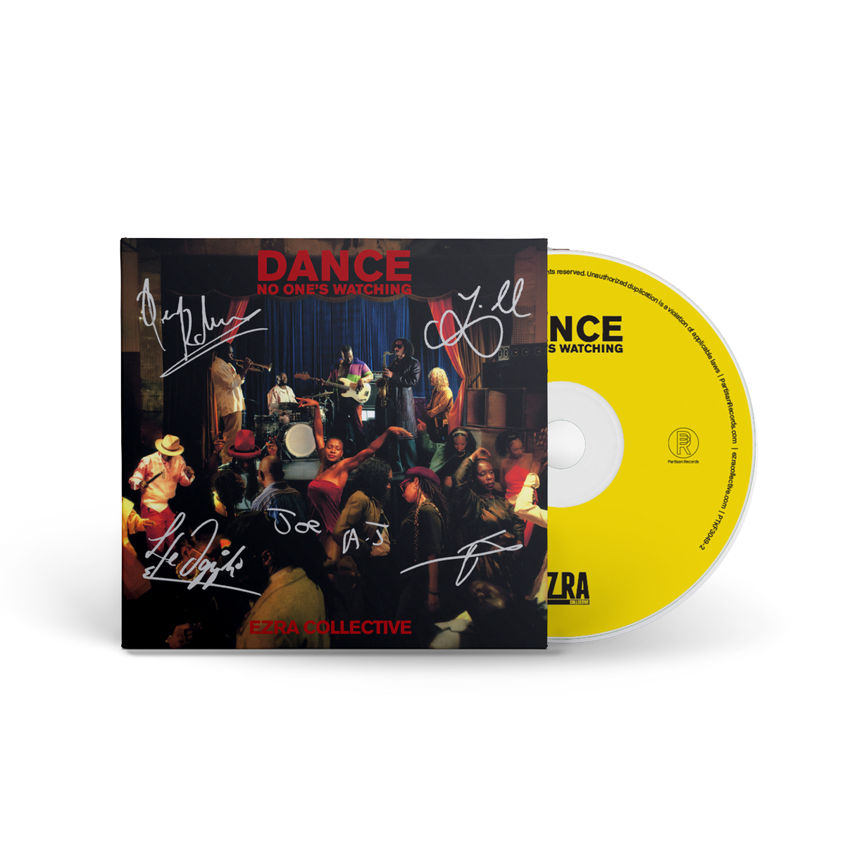 Dance, No One's Watching - Signed CD